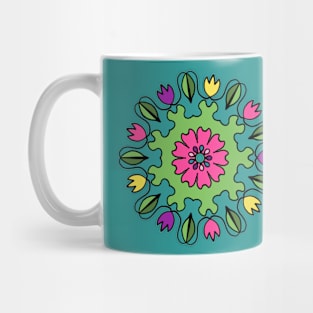 Tulip Delight Brights Mug